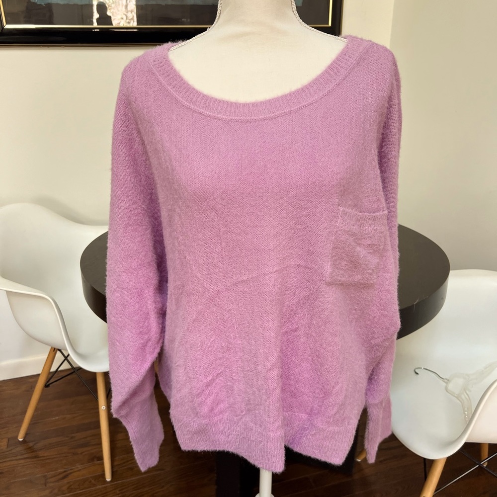 NWT Caslon Lavender sweater. Size 1x.
